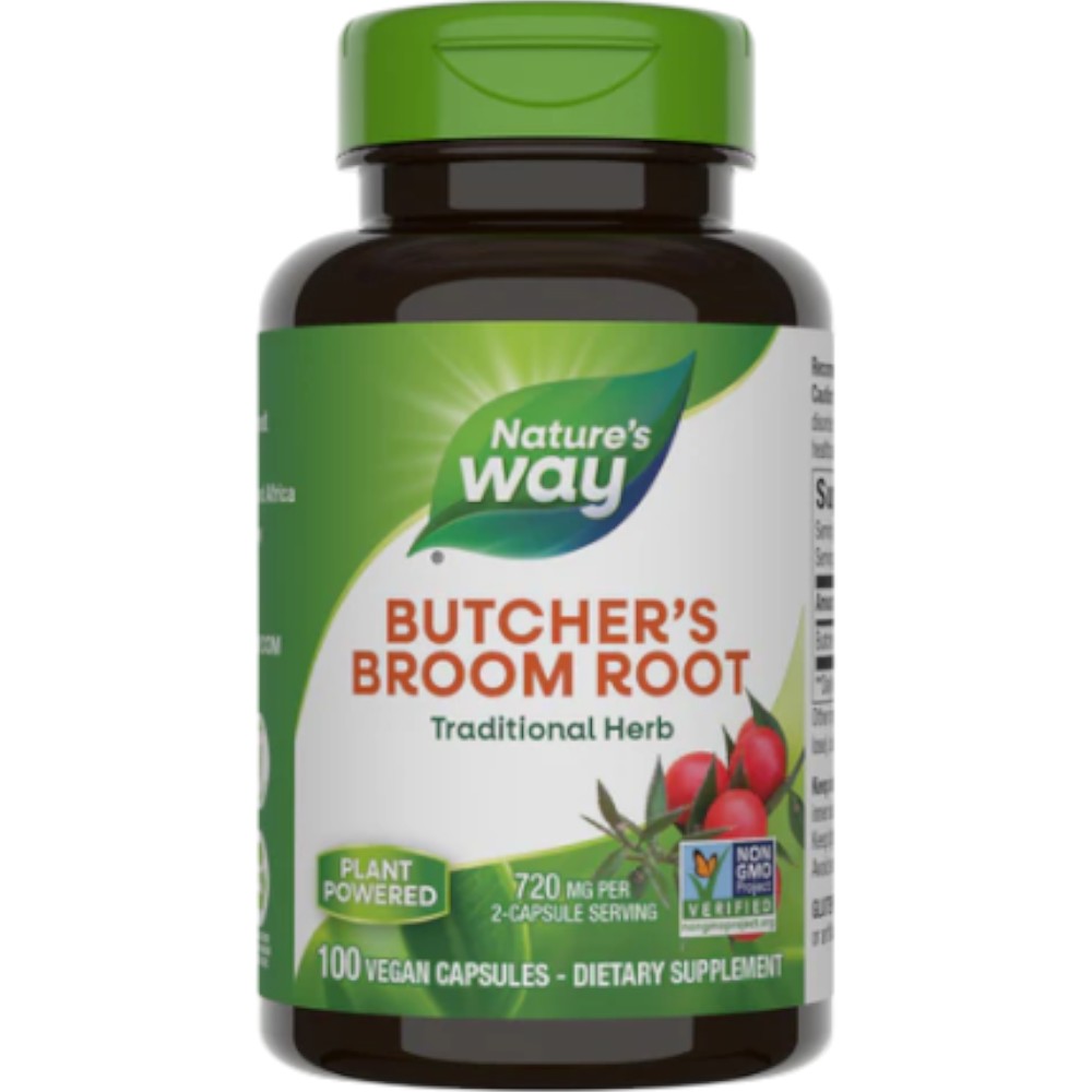 Butchers Broom Root | 100 caps | Nature's Way — Blue Sky Vitamin