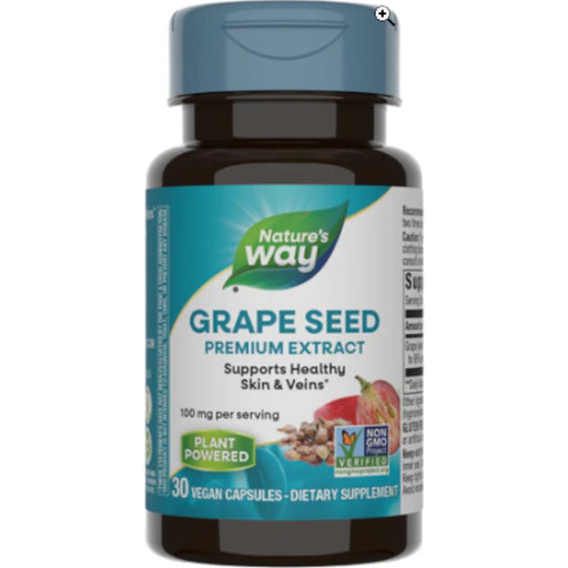 Nature's Way, Grape Seed 100 mg 30 caps