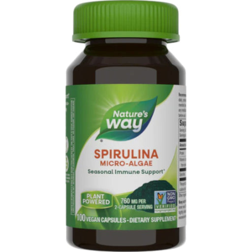 Nature's Way, Spirulina Micro-Algae 100 caps
