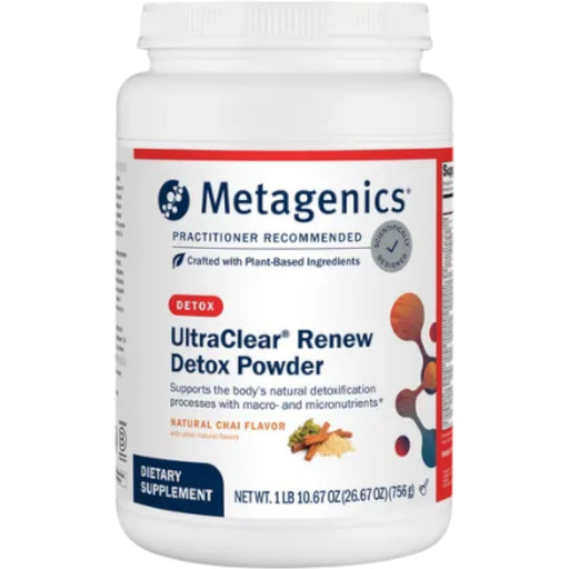 Metagenics, UltraClear Renew Detox Powder Chai 21 Servings