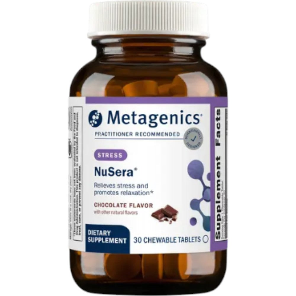 NuSera Chocolate | 30 Chewable Tablets | Metagenics — Blue Sky Vitamin