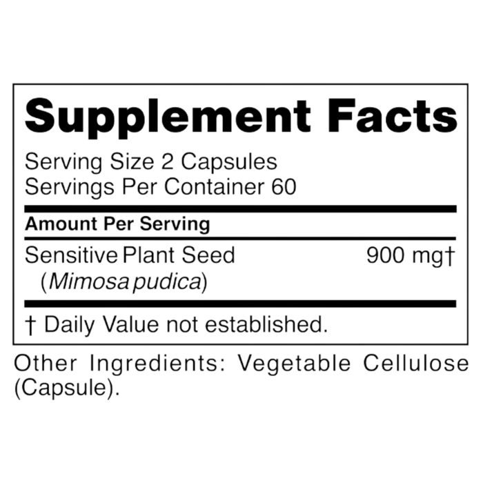 Para 1 120 capsules Supplement Facts Label