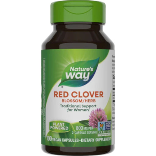 Nature's Way, Red Clover Blossom/Herb 100 caps