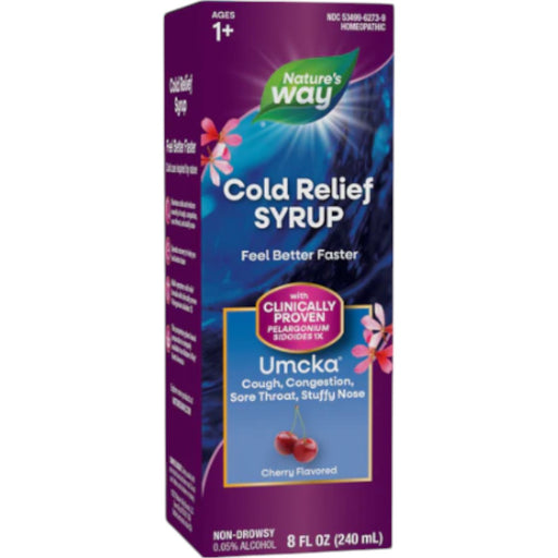 Nature's Way, Cold Relief Syrup Cherry 8 oz