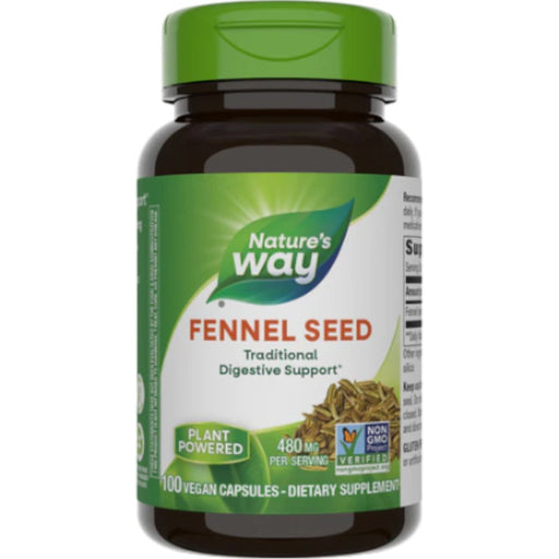 Nature's Way, Fennel Seed 480 mg 100 caps