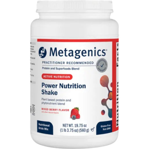 Metagenics, Power Nutrition Shake Mixed Berry 14 Servings