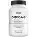 CodeAge Amen Omega-3, 90 softgels, front of bottle