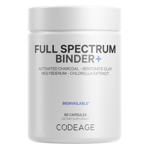 CodeAge Full Spectrum Binder +, 90 capsules, front of bottle