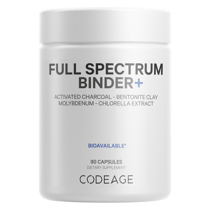 CodeAge Full Spectrum Binder +, 90 capsules, front of bottle