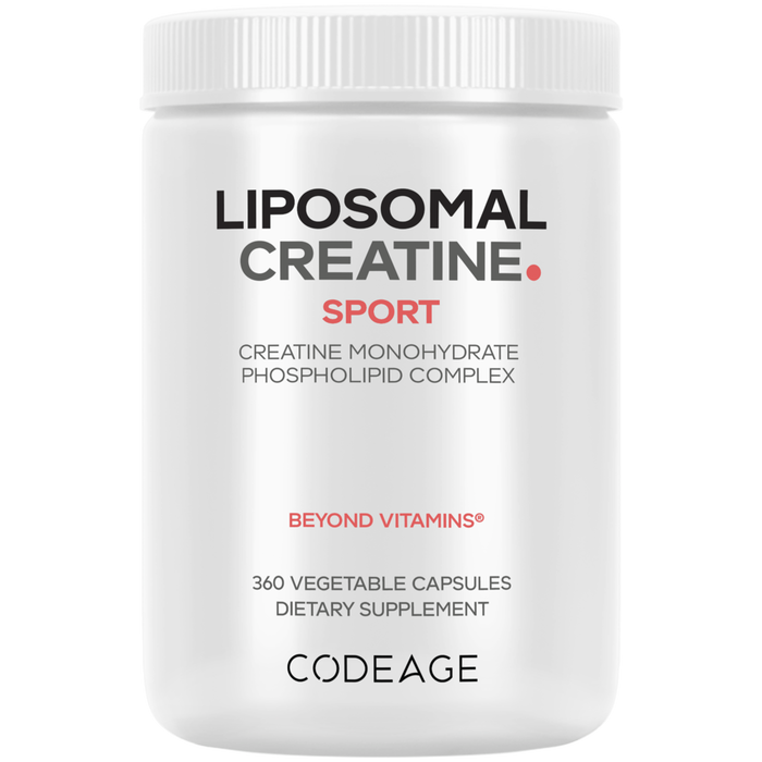 CodeAge Liposomal Creatine, 360 capsules, front of bottle