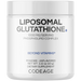 CodeAge Liposomal Glutathione Powder 1000 mg Unflavored 60 servings