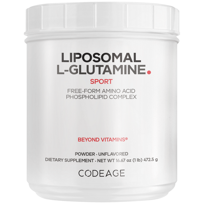 CodeAge Liposomal L-Glutamine Powder Unflavored 90 servings