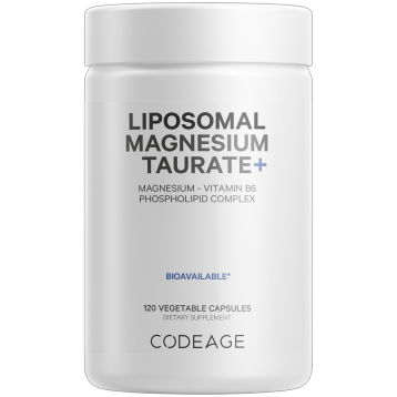 CodeAge Liposomal Magnesium Taurate+ 120 capsules