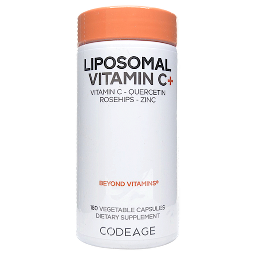 CodeAge Liposomal Vitamin C, 180 capsules, front of bottle