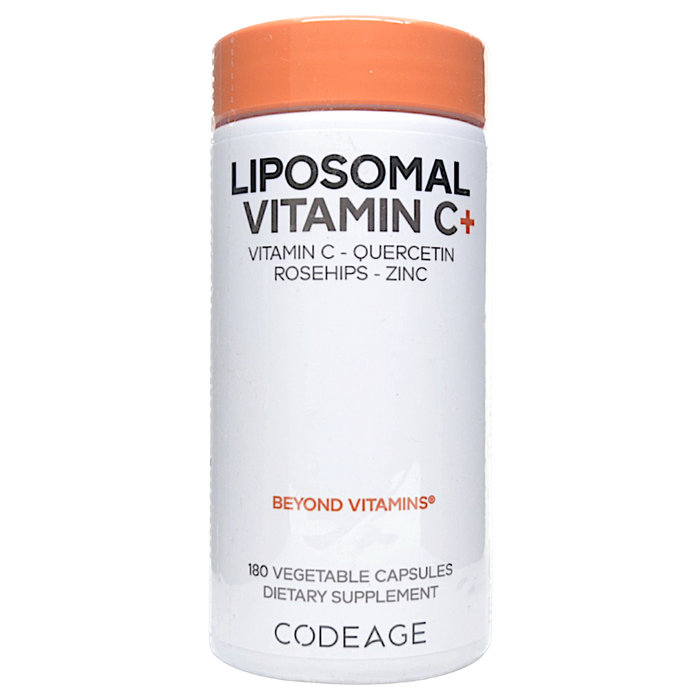 CodeAge Liposomal Vitamin C, 180 capsules, front of bottle