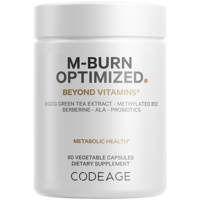 CodeAge M-Burn Optimized, 60 capsules, front of bottle