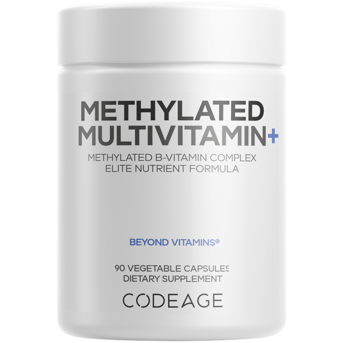 CodeAge Methylated Multivitamin+, 90 capsules, front of bottle