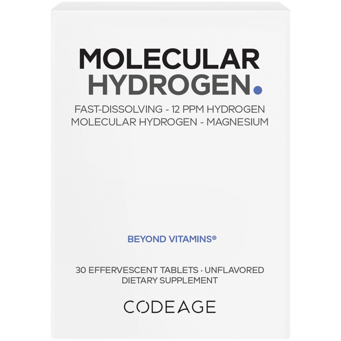 CodeAge Molecular Hydrogen, 30 tablets, front of box