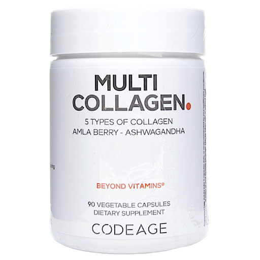 CodeAge Multi Collagen, 90 capsules, front of bottle