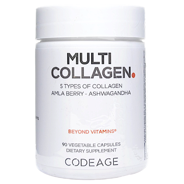 CodeAge Multi Collagen, 90 capsules, front of bottle