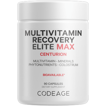CodeAge Multivitamin Recovery Elite Max, 90 capsules, front of bottle