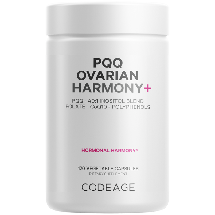 CodeAge PQQ Ovarian Harmony+ 120 capsules