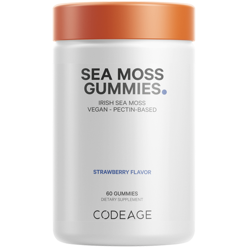 CodeAge Sea Moss, 60 gummies, front of bottle