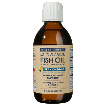 Wild Alaskan Peak Fish Oil by Wiley's Finest