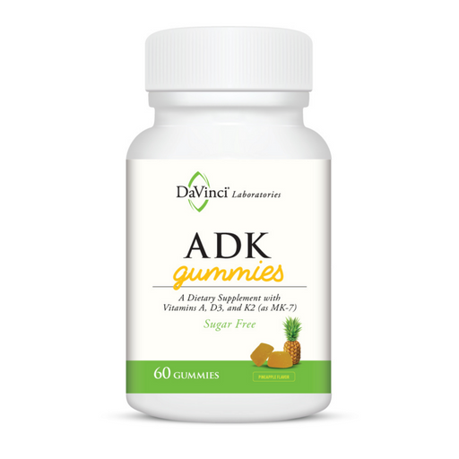 DaVinci Labs ADK Gummies, 60 gummies, front of bottle