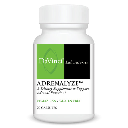 DaVinci Labs AdrenaLyze, 90 capsules, front of bottle