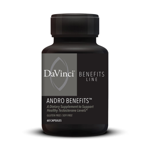 DaVinci Labs Andro Benefits, 60 capsules, front of bottle