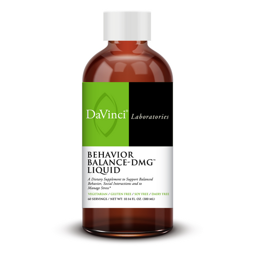 DaVinci Labs Behavior Balance-DMG Liquid, 10.14 fl oz, front of bottle