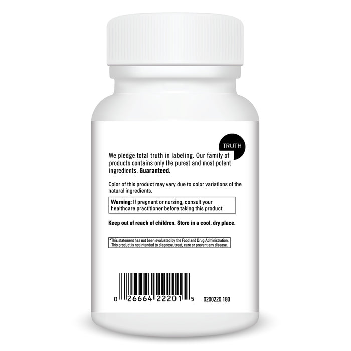 DaVinci Labs Cal Mag 180 tablets warnings label