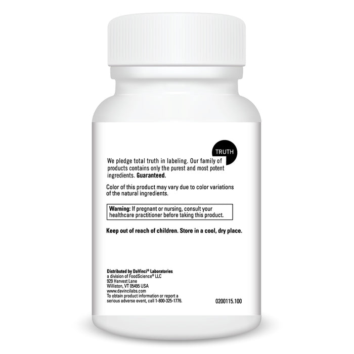 DaVinci Labs Chewable B12-MC 1000 mcg 100 tablets warnings label