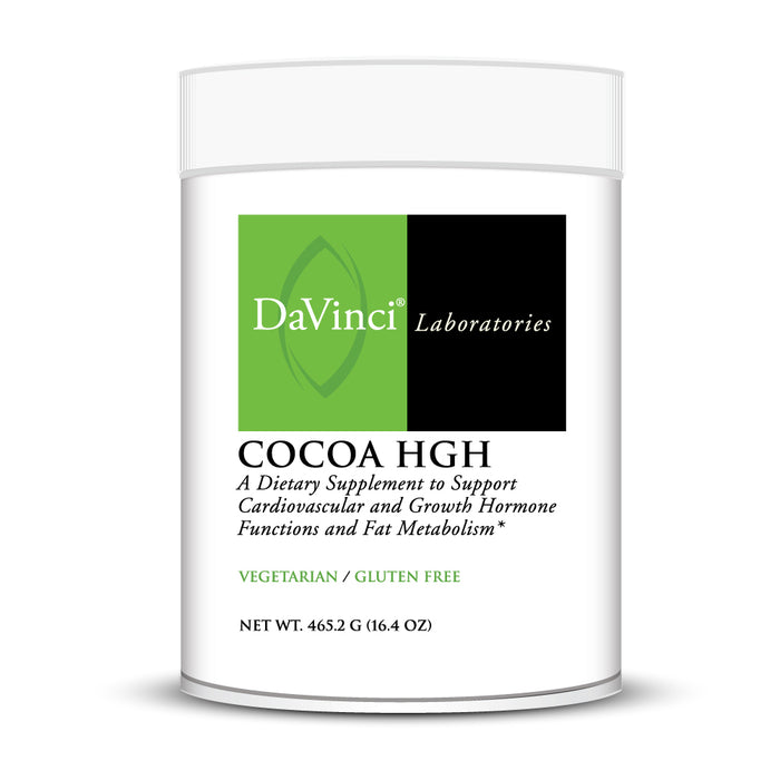 DaVinci Labs Cocoa HGH, 465.2 g, front of container
