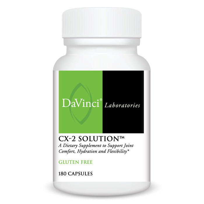 DaVinci Labs CX-2 Solution, 180 capsules, front of bottle