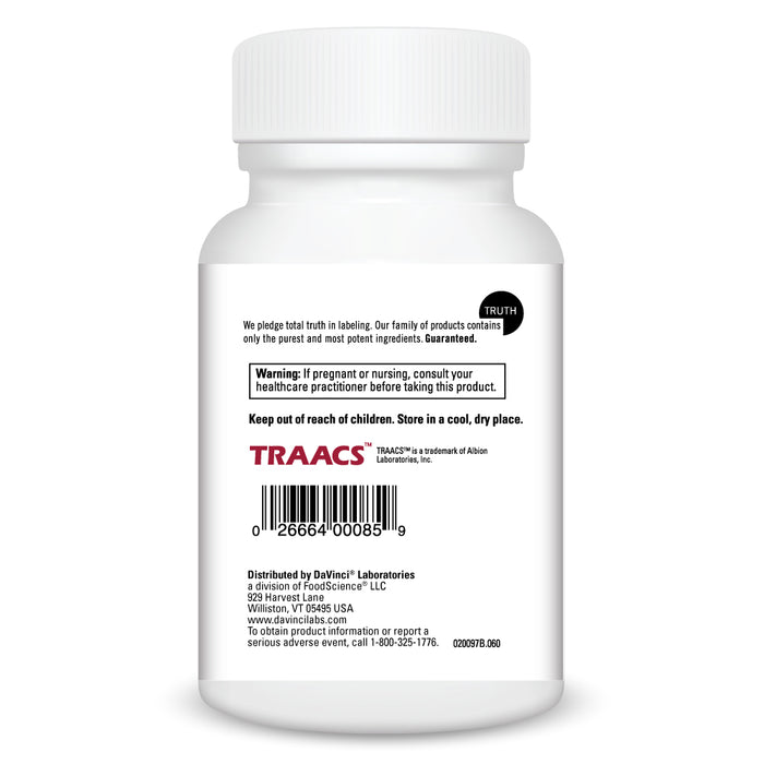 DaVinci Labs Daily Best Ultra 60 capsules warnings label