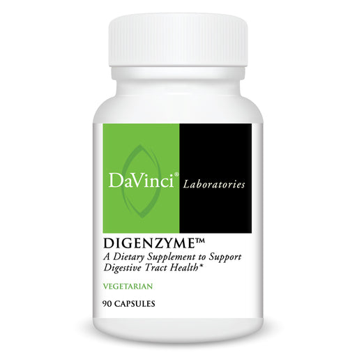 DaVinci Labs Digenzyme, 90 veg capsules, front of bottle