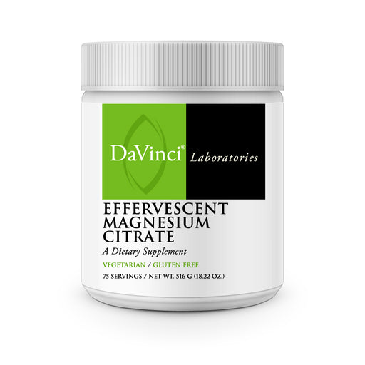 DaVinci Labs Effervescent Magnesium Citrate, 516 g, front of container