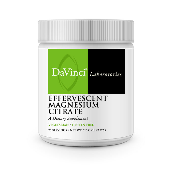 DaVinci Labs Effervescent Magnesium Citrate, 516 g, front of container