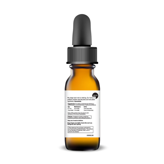 DaVinci Labs Gluconic DMG Liquid 300 mg 2 fl oz warnings label
