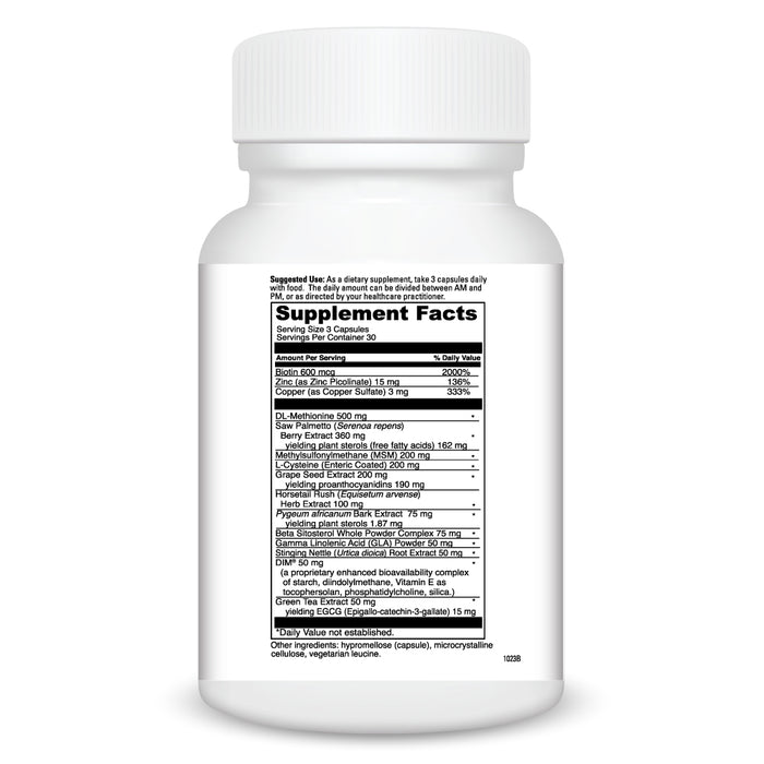 DaVinci Labs Hair Effects 90 veg capsules supplement facts label
