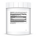 DaVinci Labs Hydrolyzed Collagen Peptides Powder 500 g supplement facts label
