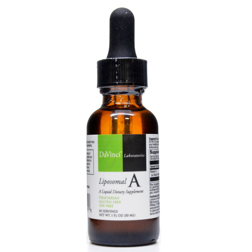 DaVinci Labs Liposomal A, 1 fl oz, front of bottle