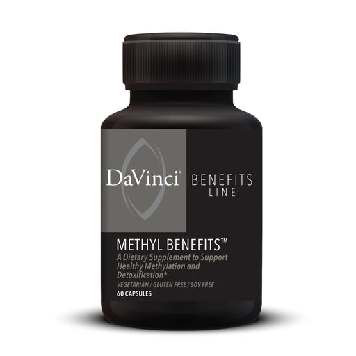 DaVinci Labs Methyl Benefits, 60 capsules, front of bottle