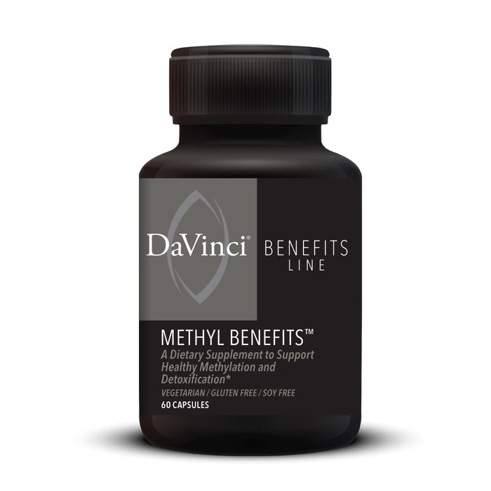 DaVinci Labs Methyl Benefits, 60 capsules, front of bottle