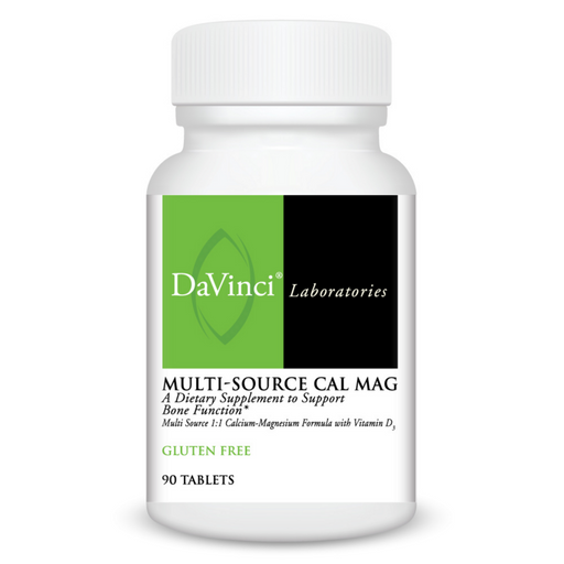 DaVinci Labs Multi-Source Cal Mag, 90 tablets, front of bottle