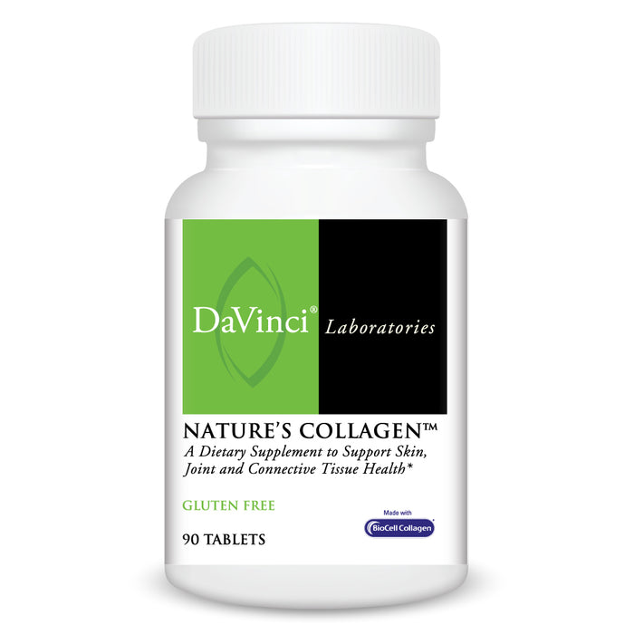DaVinci Labs Nature's Collagen, 90 tablets, front of bottle