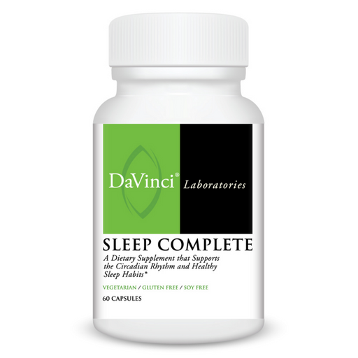 DaVinci Labs Sleep Complete, 60 capsules, front of bottle
