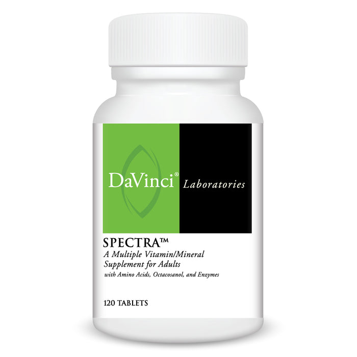 DaVinci Labs Spectra, 120 tablets, front of bottle